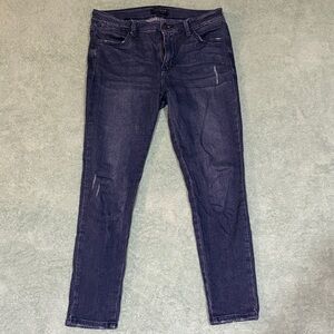 Just USA Women's Deep Indigo Skinny Jeans
